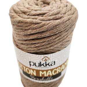 Brushable Cotton Macrame yarn Pukka Yarn