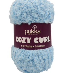 Cozy Curl textured chenille yarn Pukka Yarn