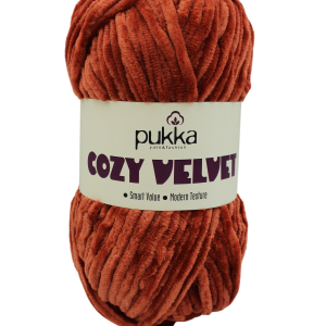 Cozy Velvet chenille yarn Pukka Yarn