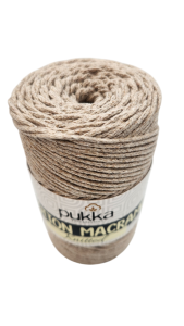 Knitted Cotton Macrame cord Pukka Yarn