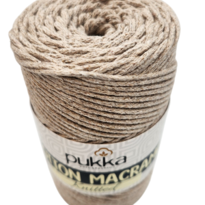 Knitted Cotton Macrame cord Pukka Yarn