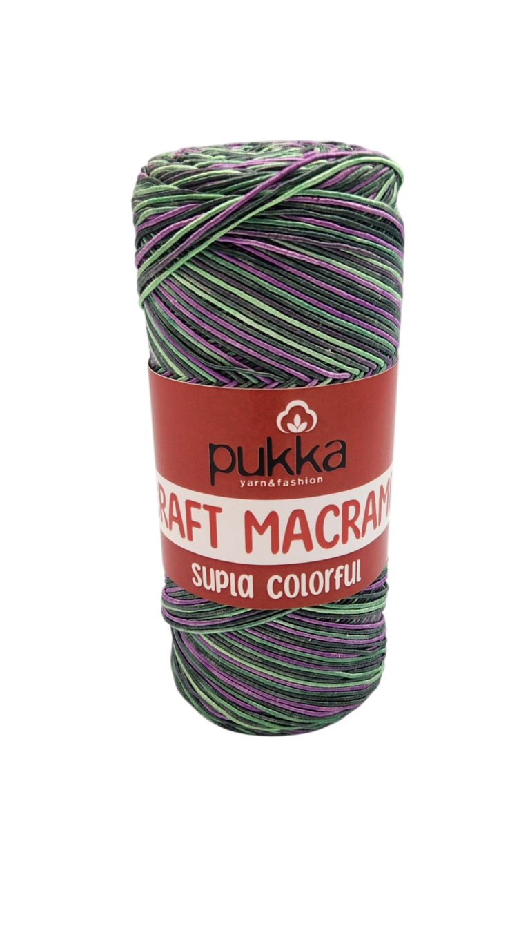 SLIM SUPLA Colorful yarn Pukka Yarn